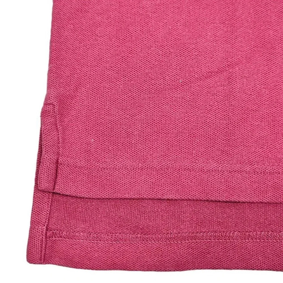 LL Bean Polo Shirt Men's XLarge Short Sleeve Brick Red Vintage Tag - Picture 9 of 9